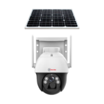 Solar Camera Dark Avenger pan-tilt angle demonstrating rotation range
