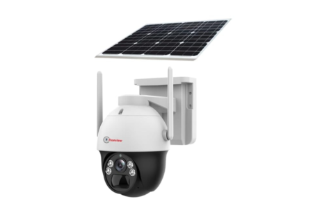CCTV Cameras with Solar Panels