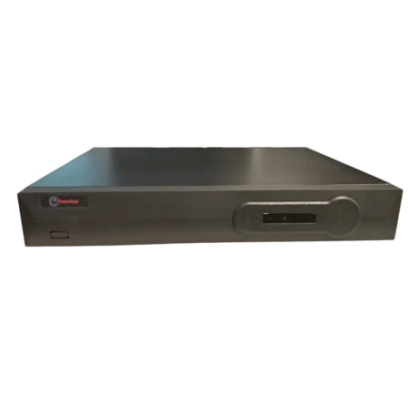 16-channel 5-in-1 AHD DVR recorder for security cameras with 2 audio inputs and 1080p support