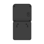 Top perspective of the WiFi Cube Camera showing the minimalist cube form and microphone positioning.