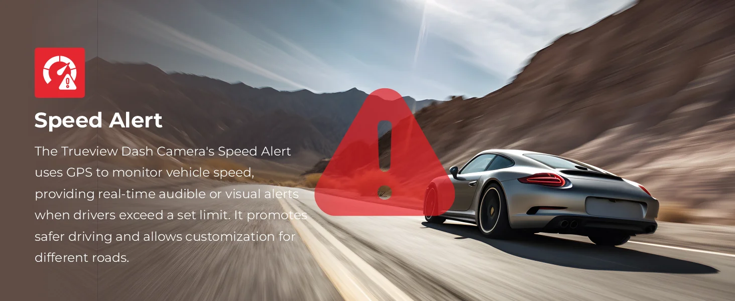 Dash Camera's Speed Alert