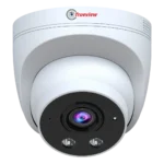 3MP WiFi Dome Camera with 2.8mm lens and 4G connectivity for secure surveillance.