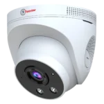 3MP WiFi Dome Camera with 2.8mm lens and 4G connectivity for secure surveillance.