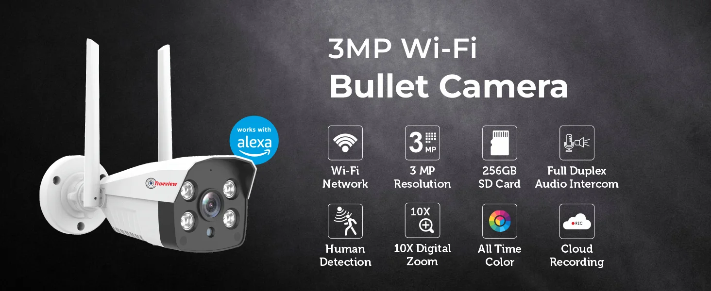 3MP HD Smart Wi-Fi ATC Bullet Camera 4 3MP HD Smart Wi Fi ATC Bullet Camera A 01