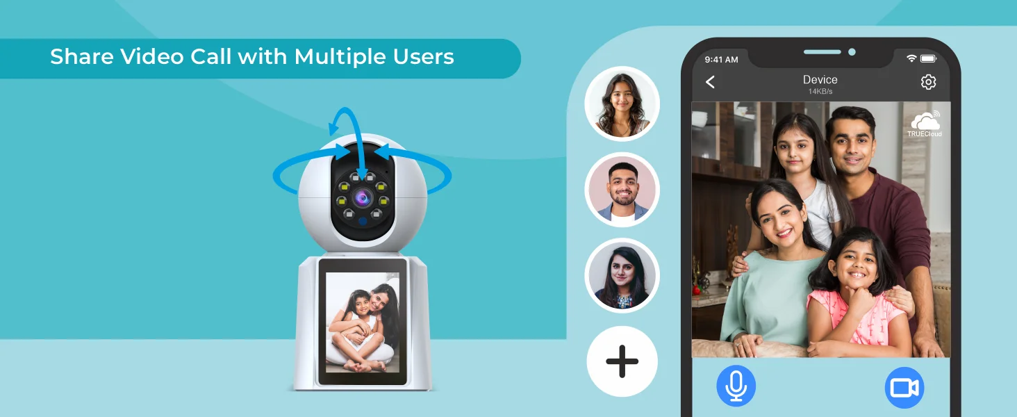 3MP Wi-Fi PT Camera With Built-in Screen 6 3MP Wi Fi PT Camera With Built in Screen 15