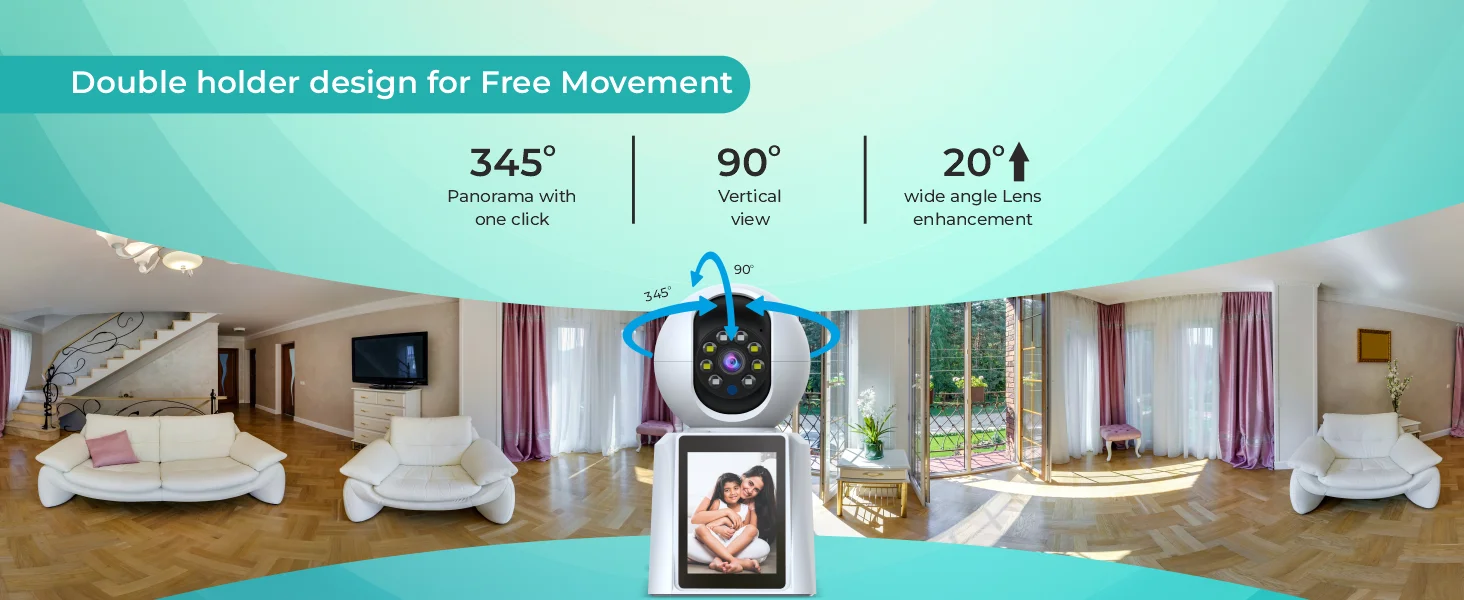 3MP Wi-Fi PT Camera With Built-in Screen 7 3MP Wi Fi PT Camera With Built in Screen 16