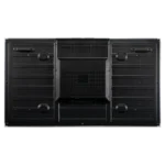 Video Wall Monitor with 1.7mm ultra-narrow bezel displaying vibrant Full HD content for retail settings