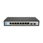 8+2 Port Layer 2 Managed PoE Switch