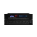 HDMI Matrix Controller 16x16 with 3D blue matrix display and CMMAW technology for seamless video switching