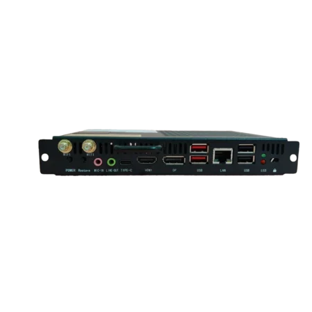 OPS Core i7 11th Gen module with 8GB onboard RAM and 256GB SSD for high-performance digital signage integration